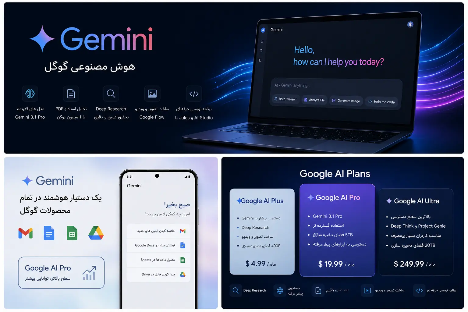 Gemini در Gmail